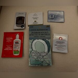 Skincare Samples Lot - 11 items